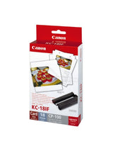Canon 7741A001/KC-18IF Photo cartridge color + Sticker paper Pack=18 for Canon CP 100/1000/1500/820/900