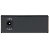 StarTech.com Multi-Mode (MM) / Single Mode (SM) Fiber Media Converter for 10/100/1000 Networks, Standalone Gigabit Ethernet to Fiber Converter, Open SFP Slot - TAA