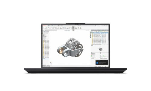 Lenovo ThinkPad P16v Gen 3 (Intel) Intel Core Ultra 7 255H Mobile workstation 40.6 cm (16") WUXGA 32 GB DDR5-SDRAM 1 TB SSD NVIDIA RTX PRO 1000 Blackwell Wi-Fi 7 (802.11be) Windows 11 Pro English Black