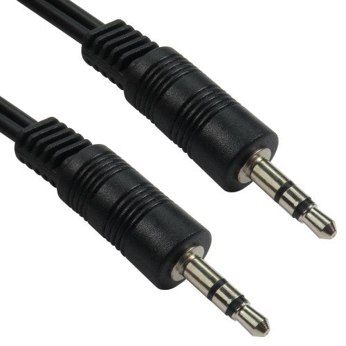 Cables Direct 3m 3.5mm audio cable Black
