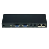 Lindy 200m CAT5 KVM Extender, Dual VGA, USB & Audio