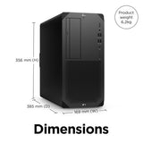 HP Z2 G9 Intel® Core™ i7 i7-14700 16 GB DDR5-SDRAM 1 TB SSD Windows 11 Pro Tower Workstation AI Workstation Black