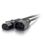 C2G 2m 18 AWG Computer Power Extension Cord (IEC320C13 to IEC320C14)