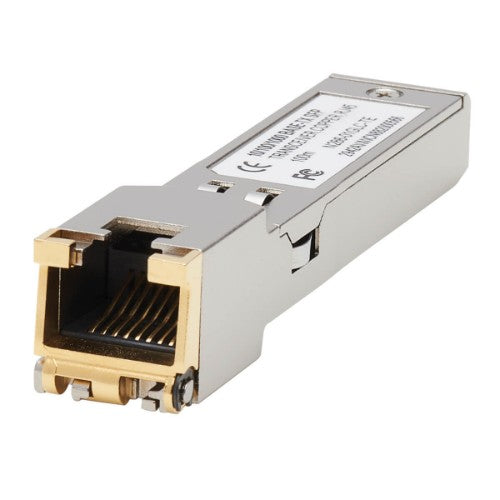 Tripp Lite N286-01GLC-TE Cisco-Compatible GLC-TE SFP Transceiver - 10/100/1000Base-TX, Copper, RJ45, Cat6, 328.08 ft. (100 m)
