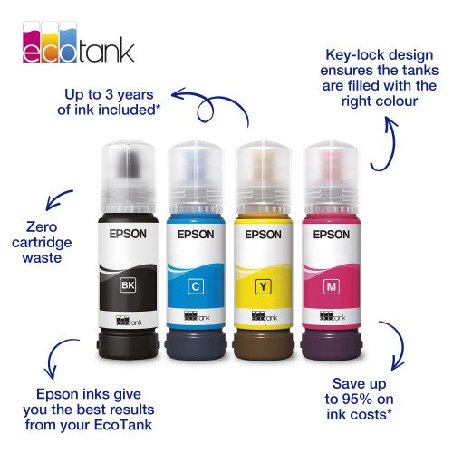 Epson C13T00S14A/103 Ink bottle black, 4.5K pages 70ml for Epson L 1110