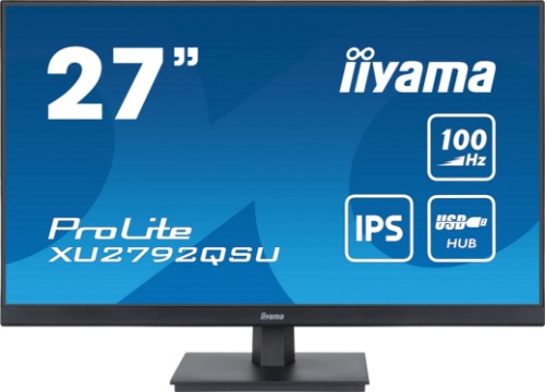 iiyama ProLite computer monitor 68.6 cm (27") 2560 x 1440 pixels Quad HD LED Black
