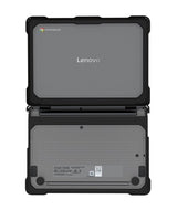 Techair TACHS030 Protective Hard Shell case for Lenovo 100e 5th Gen, 11.6-12.2 black/clear