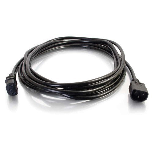 C2G 5m 18 AWG Computer Power Extension Cord (IEC320C13 to IEC320C14)
