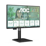 AOC 24P4CV computer monitor 60.5 cm (23.8") 1920 x 1080 pixels Full HD LED Black