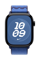 Apple MGD64ZM/A smart wearable accessory Band Blue Nylon, Recycled polyester, Spandex