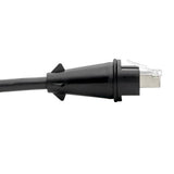 Tripp Lite N206-PC33-IND Industrial Cat5e/Cat6 STP Ethernet Cable - RJ45 M/M, CMX Outdoor, IP68, 26 AWG, TAA, 33 ft. (10.05 m)