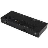 StarTech.com 4-Port HDMI Automatic Video Switch - 4K with Fast Switching - TAA