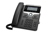 Cisco IP Business Phone 7841, 3.5-inch Greyscale Display, Class 1 PoE, Supports 4 Lines, 1-Year Limited Hardware Warranty (CP-7841-K9=)