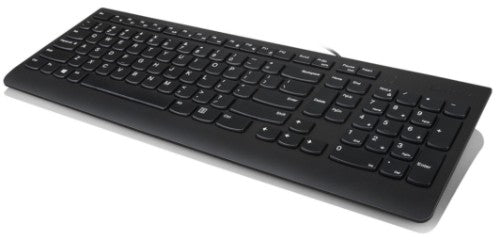 Lenovo 300 keyboard Universal USB QWERTY UK English Black