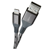 Boompods TCAAGR lightning cable 1.5 m Graphite