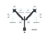 Multibrackets M VESA Gas Lift Arm Dual Black HD