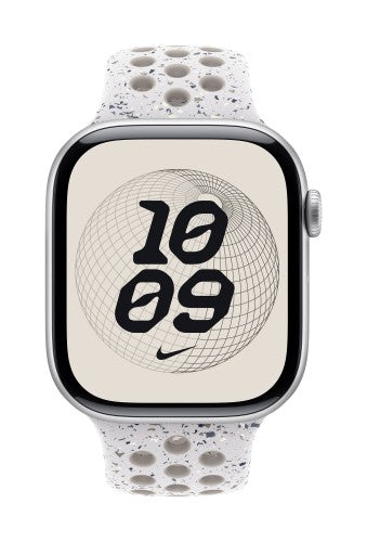 Apple Nike Sport Band Grey Aluminium, Fluoroelastomer
