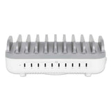 Manhattan 10-port USB-C Charging Station, USB-C Output: 10x 20W, Max 200W, Mains AC power (inc US/EU/UK adapters)