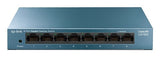TP-Link LS108G network switch Unmanaged Gigabit Ethernet (10/100/1000) Blue