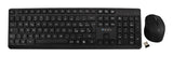 V7 CKW350IT keyboard Mouse included Universal USB QWERTY UK English Black