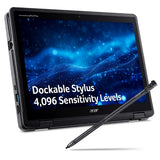 Acer TravelMate Spin B3 TMB312RN-31 N250 8GB/256GB W11P EDU Intel® N Laptop 31 cm (12.2") Touchscreen WUXGA LPDDR5-SDRAM SSD Wi-Fi 6E (802.11ax) Windows 11 Pro Education Black