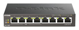 D-Link 8-Port Gigabit PoE Unmanaged Desktop Switch
