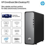 HP OmniDesk Slim S03-0008na Intel® Core™ i5 i5-14400 16 GB DDR5-SDRAM 1 TB SSD Windows 11 Home Tower PC Silver