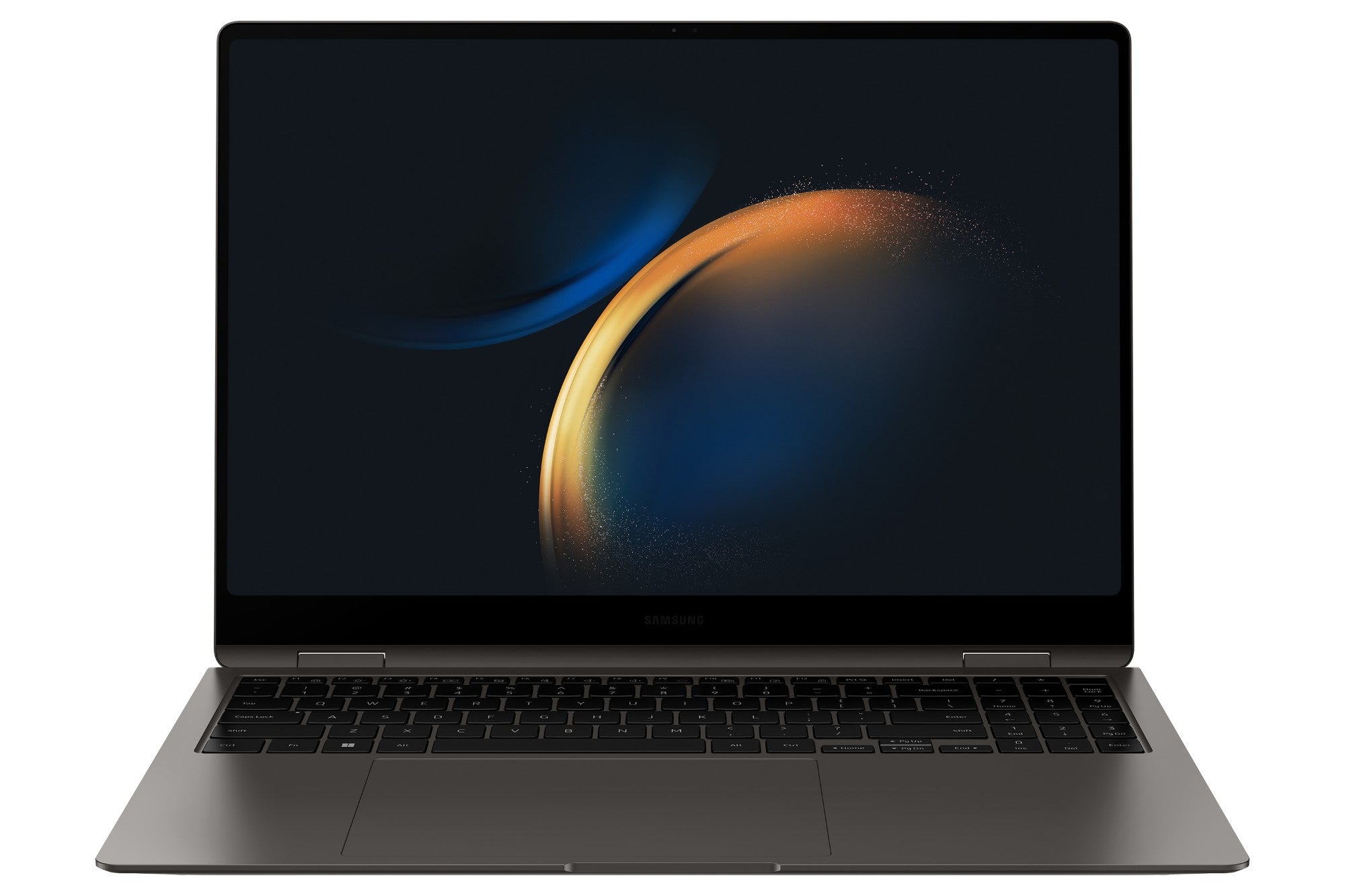 Samsung Galaxy Book3 Pro 360 Intel® Core™ i5 i5-1340P Hybrid (2-in-1) 40.6 cm (16") Touchscreen WQXGA+ 8 GB LPDDR5-SDRAM 256 GB SSD Wi-Fi 6E (802.11ax) Windows 11 Home Graphite  - Computers - Samsung