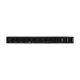 Tripp Lite PDUMH20HVATNET 3.8kW Single-Phase Switched Automatic Transfer Switch PDU, Two 200-240V C20 Inlets, 8 C13 & 2 C19 Outputs, 1U, TAA