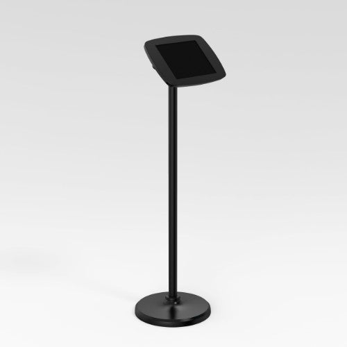 Bouncepad Floorstanding | Microsoft Surface Go 2 (2020) | Black | Covered Front Camera and Home Button |