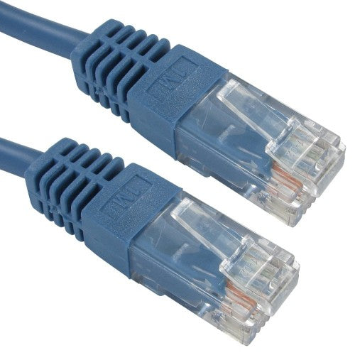 Cables Direct 1m Cat5e networking cable Blue U/UTP (UTP)