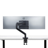 StarTech.com Monitor Desk Mount for up to 49in 32:9 Ultrawide Curved Screens, Mechanical Spring Arm, C-Clamp/Grommet, Tool-Less Adjustment, Max 44lb/20kg
