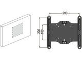 Multibrackets M Desktopmount VESA Adapter 200x200