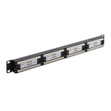 connektgear 24 Port Patch Panel (CAT6) IDC Punch Down 19 inch