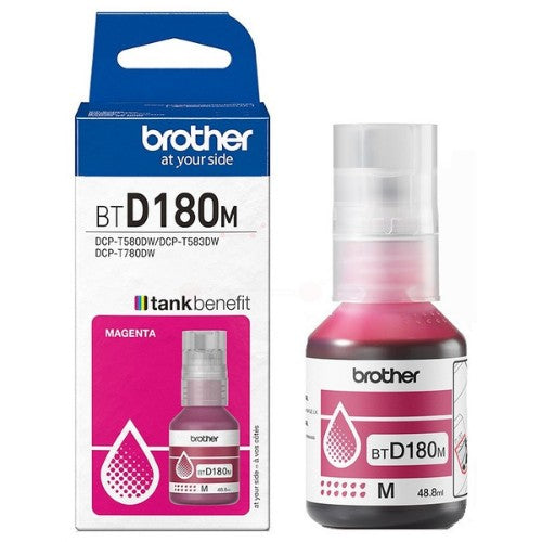 Brother BT-D180M Ink bottle magenta, 5K pages ISO/IEC 19752 48.8ml for Brother DCP-T 580 DW