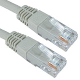 Cables Direct 10m Cat6 networking cable Grey U/UTP (UTP)