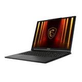 MSI Stealth A16 AI+ A3XWJG-001UK AMD Ryzen AI 9 370 Laptop 40.6 cm (16") Quad HD+ 64 GB LPDDR5x-SDRAM 2 TB SSD NVIDIA GeForce RTX 5090 Wi-Fi 7 (802.11be) Windows 11 Pro UK English Black
