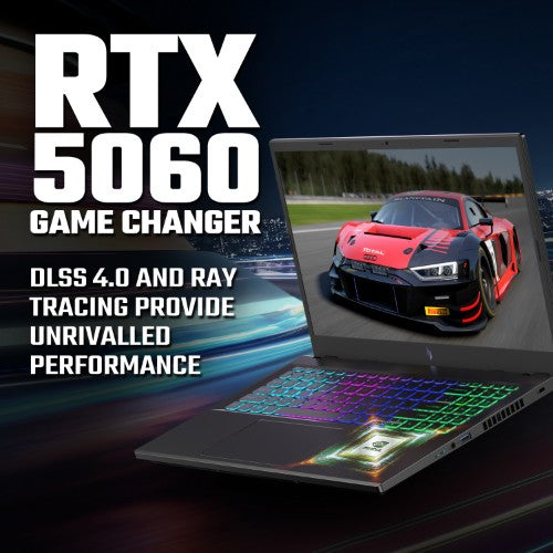 Acer Nitro V 15 V15 (ANV15-A31) gaming laptop - AMD Ryzen 5 150, NVIDIA RTX 5060, 15.6" 165Hz Full HD (1920x1080), 16GB DDR5, 512GB SSD