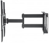 Manhattan Wall Mount for TV & Monitors (Full Motion), For screens 32" to 55", VESA compatibility: all between 200x200mm to 400x400mm - check the dimensions of the four mounting holes on back of screen to ensure it fits, Max 50kg, Black, Bracket, Lifetime