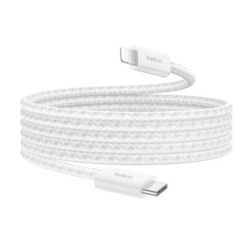 Belkin BoostCharge USB cable USB 2.0 USB C USB C/Lightning White
