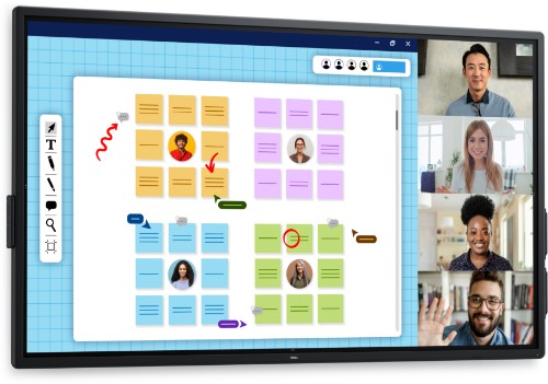 DELL P7525QT 189.2 cm (74.5") LCD 3840 x 2160 pixels 4K Ultra HD