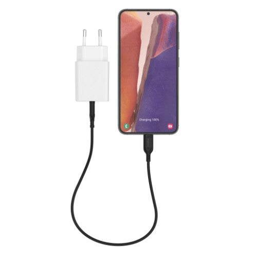 mophie essentials 20W USB-C PD wall adapter Universal White AC Fast charging Indoor