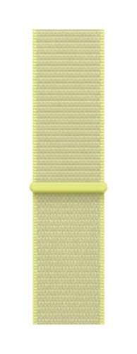 Apple MFFF4ZM/A smart wearable accessory Band Yellow Nylon, Recycled polyester, Spandex