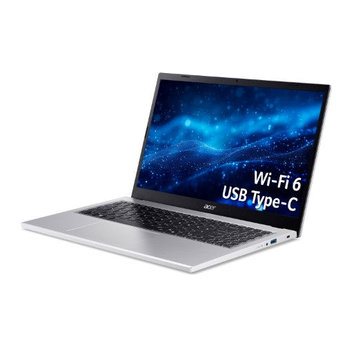 Acer Extensa 15 EX215-57 i5-13420H 8GB 512GB W11P Intel® Core™ i5 Laptop 39.6 cm (15.6") Full HD DDR5-SDRAM SSD Wi-Fi 6 (802.11ax) Windows 11 Pro Silver