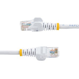 StarTech.com Cat5e Ethernet Patch Cable with Snagless RJ45 Connectors - 5 m, White
