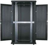Intellinet 19" Server Cabinet - Free Standing, 42U, 800x1000mm (width x depth), Black, Flatpack, Max 1500kg, Multi-Point Door Lock, One Lock Per Side Panel, Usable Depth 123 to 773mm, IP20 rated, Rack, Steel