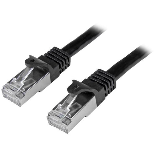 StarTech.com Cat6 Patch Cable - Shielded (SFTP) - 0.5 m, Black