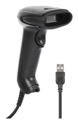 Manhattan Contact CCD Handheld Barcode Scanner, USB, 60mm Scan Width, Cable 152cm, Max Ambient Light 5,000 lux (sunlight), Black, Three Year Warranty
