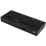 StarTech.com 4-Port HDMI Automatic Video Switch - 4K with Fast Switching - TAA