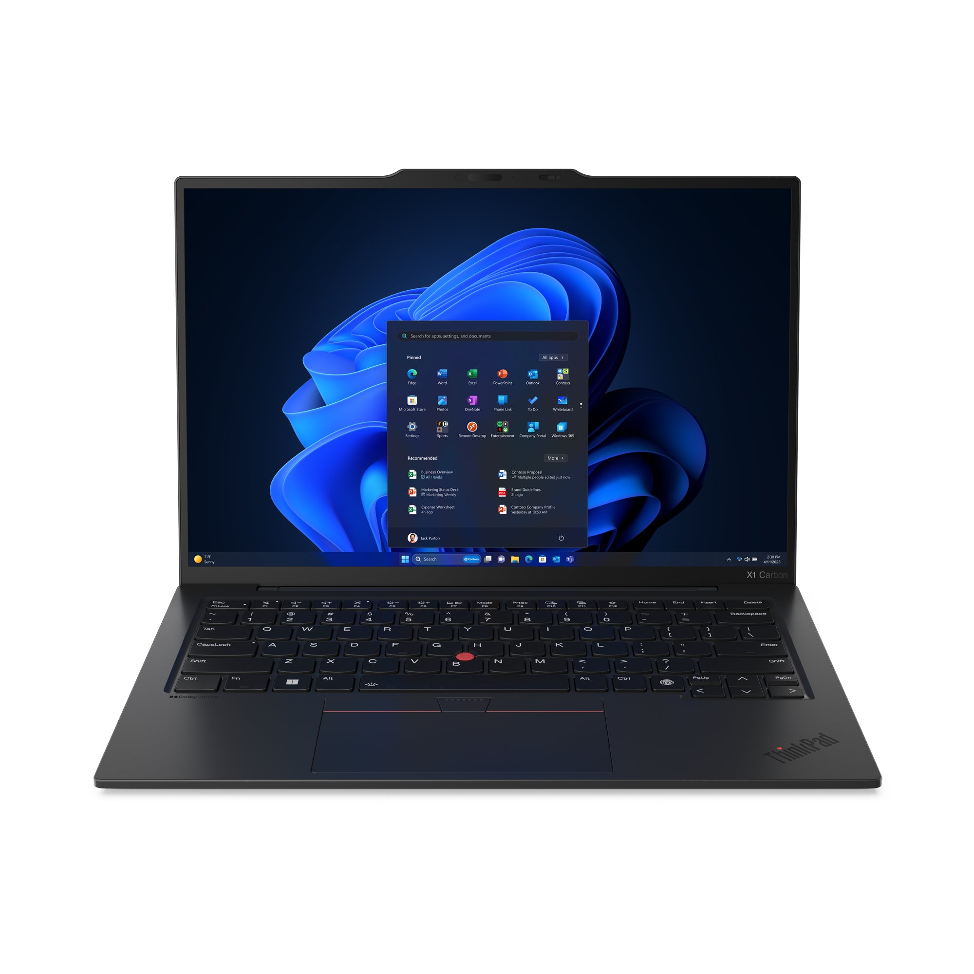 Lenovo ThinkPad X1 Carbon Intel Core Ultra 7 155U Laptop 35.6 cm (14") WUXGA 16 GB LPDDR5x-SDRAM 512 GB SSD Wi-Fi 6E (802.11ax) Windows 11 Pro Black  - Computers - Lenovo